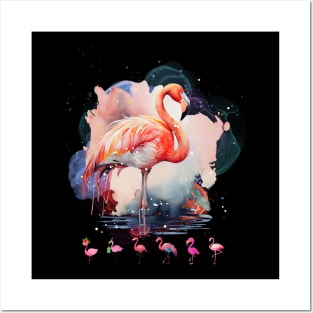 Flamingos lover Posters and Art